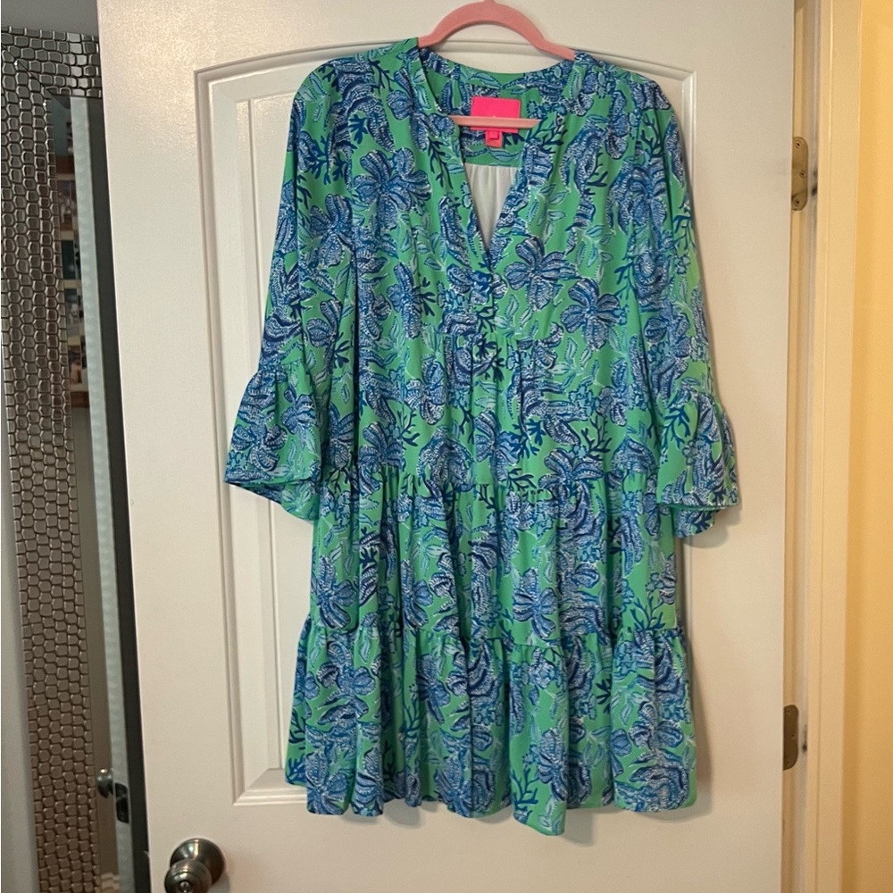 Lilly Pulitzer Gabriel Dress Keepin’ It Reel